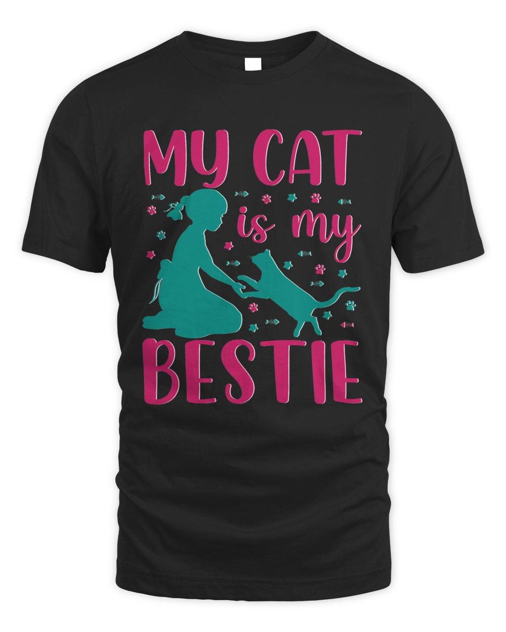 My cat is my bestie