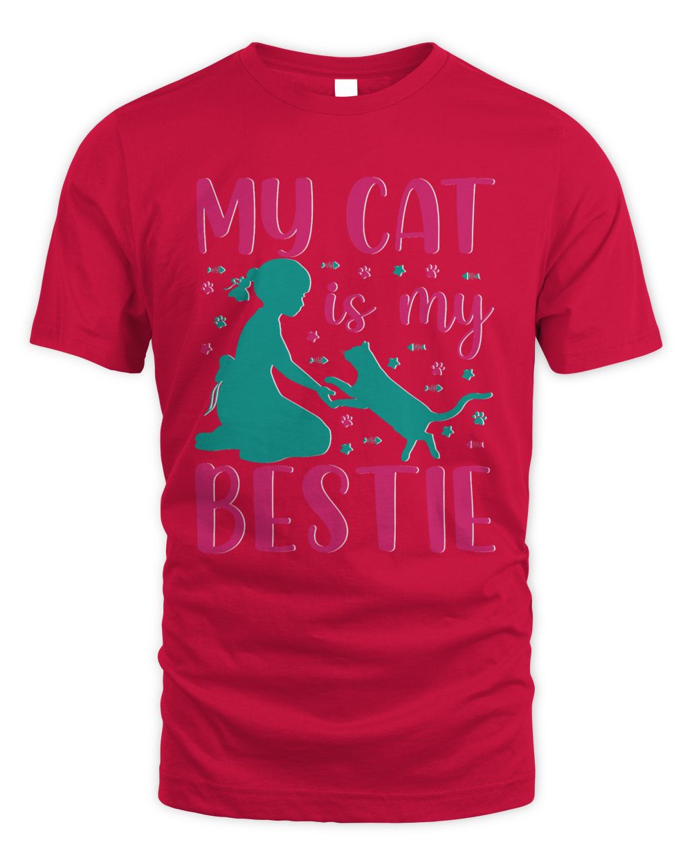 My cat is my bestie