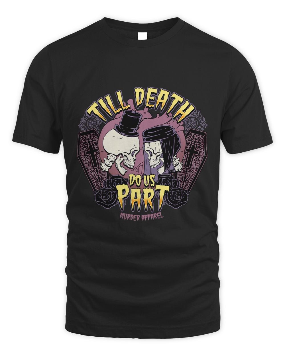 Till Death Do Us Part Valentines Day Spooky Couple 74