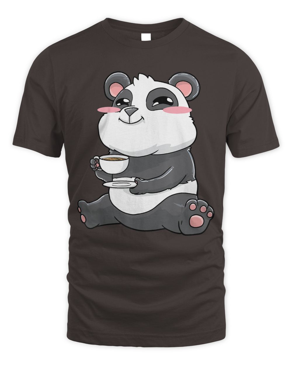 panda coffee anime kawaii cute gift