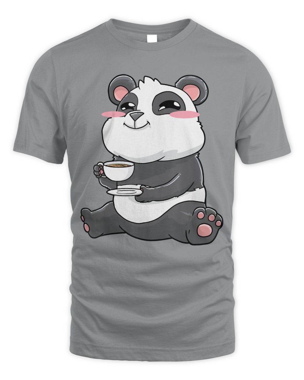 panda coffee anime kawaii cute gift