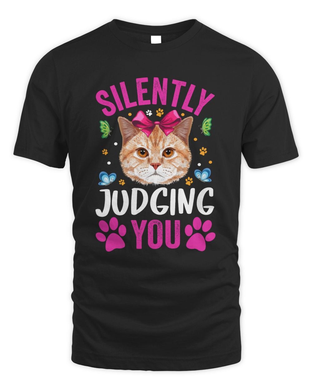 Silently judging you