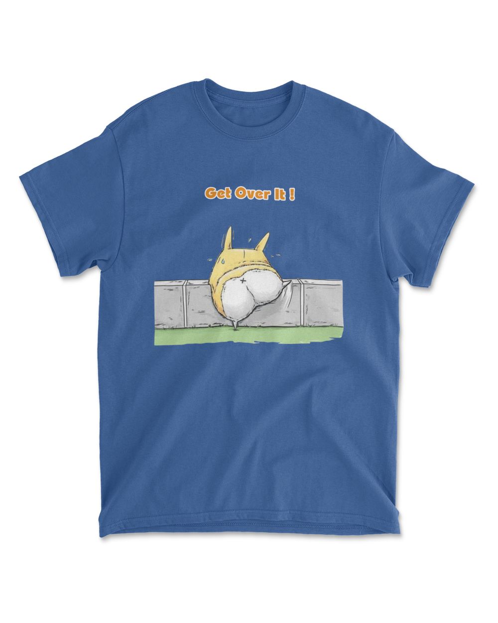 get over it with welsh corgi dog