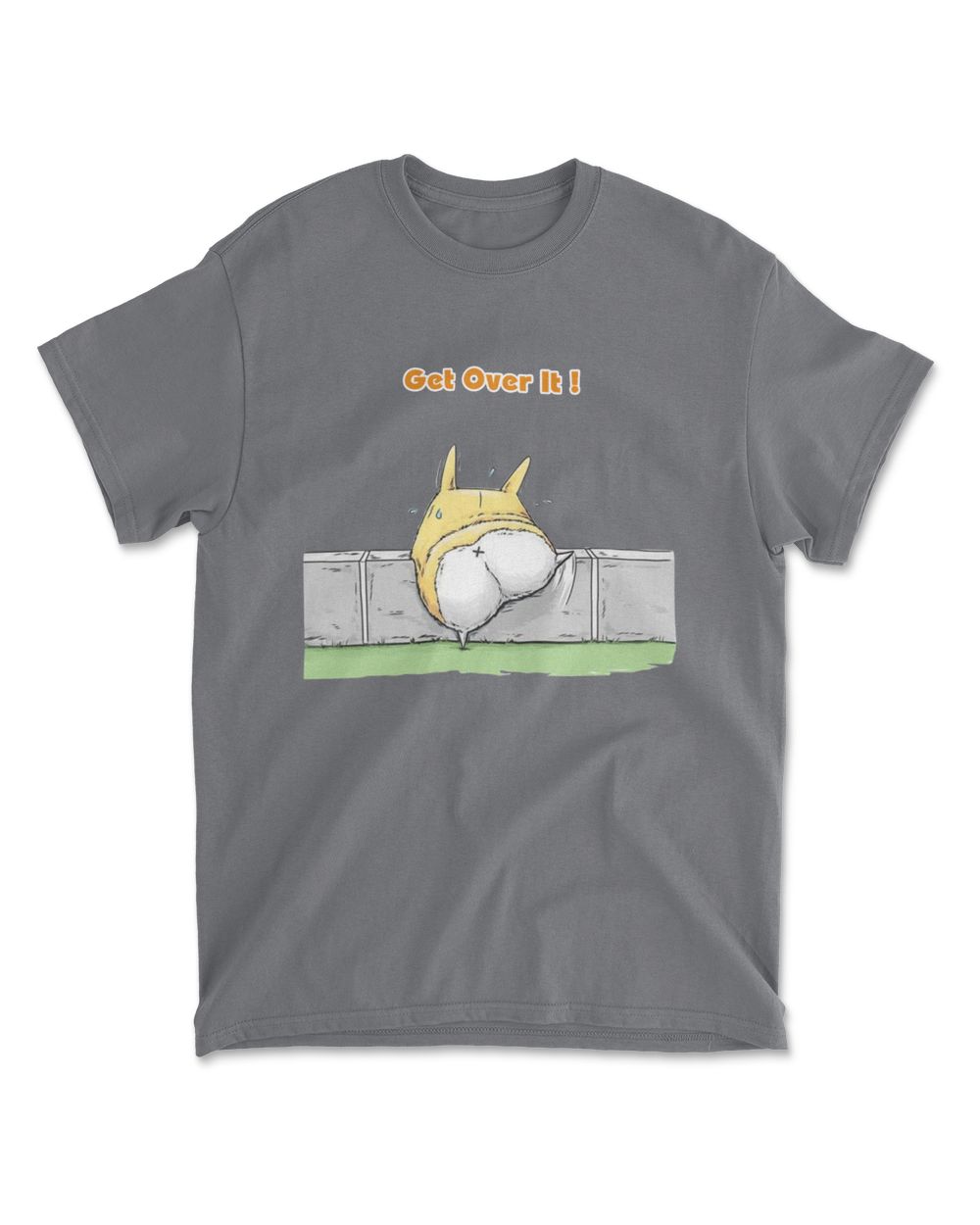 get over it with welsh corgi dog