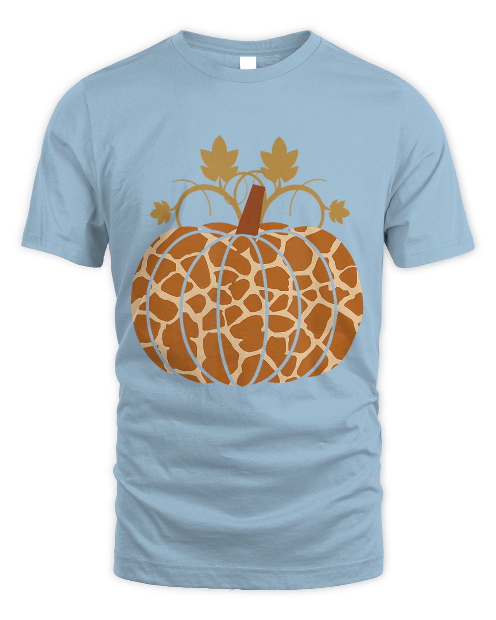 animal giraffe print pumpkin halloween fall autumn gift