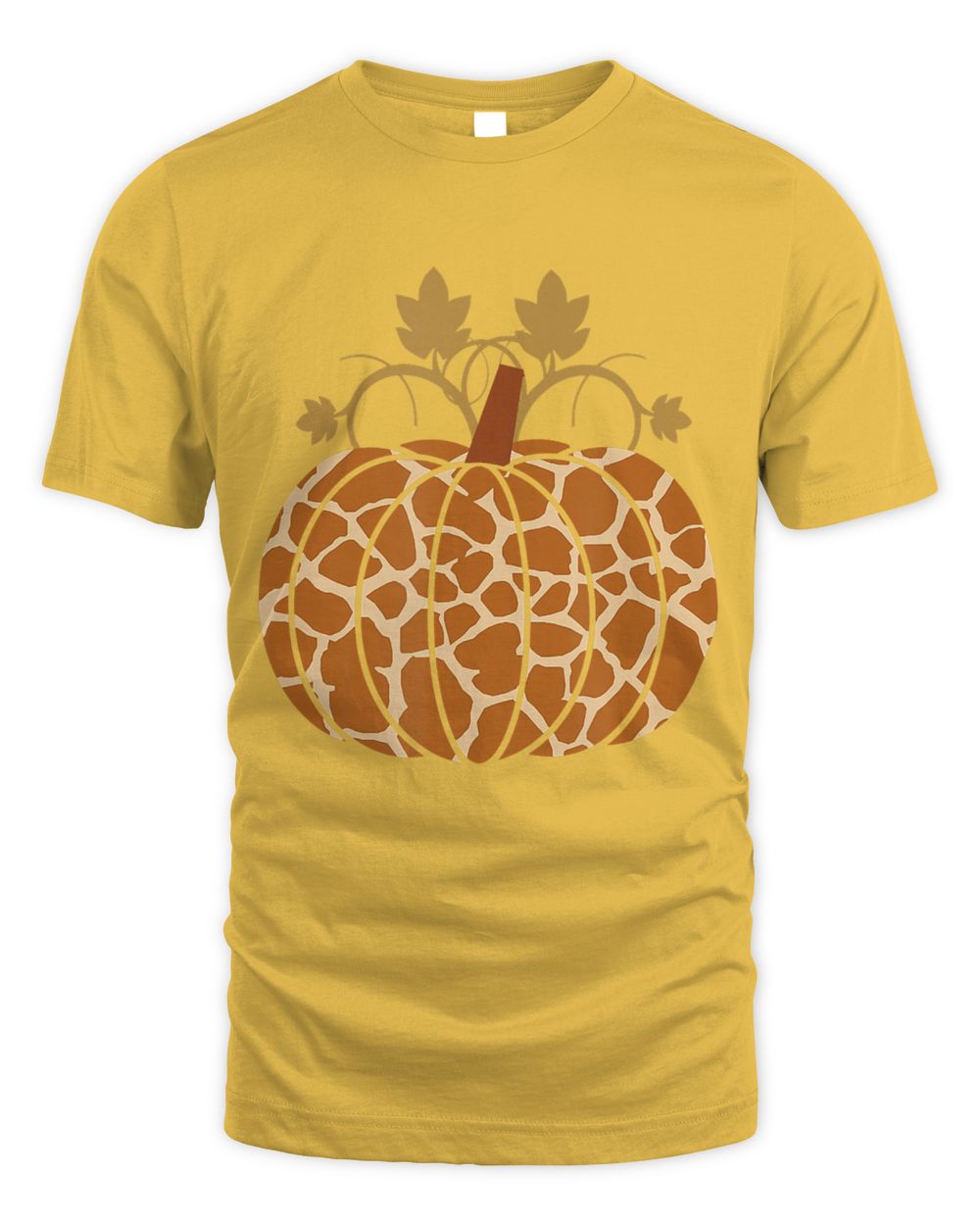 animal giraffe print pumpkin halloween fall autumn gift