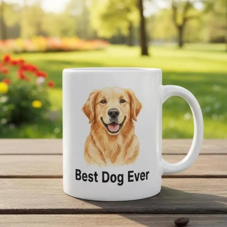 Personalized mug with your pet's photo – Custom dog/cat mug – Unique photo gift – Pet gift idea